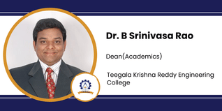 Teegala Krishna Reddy Engineering College, Dean(Academics): Dr. B Srinivasa Rao Interview